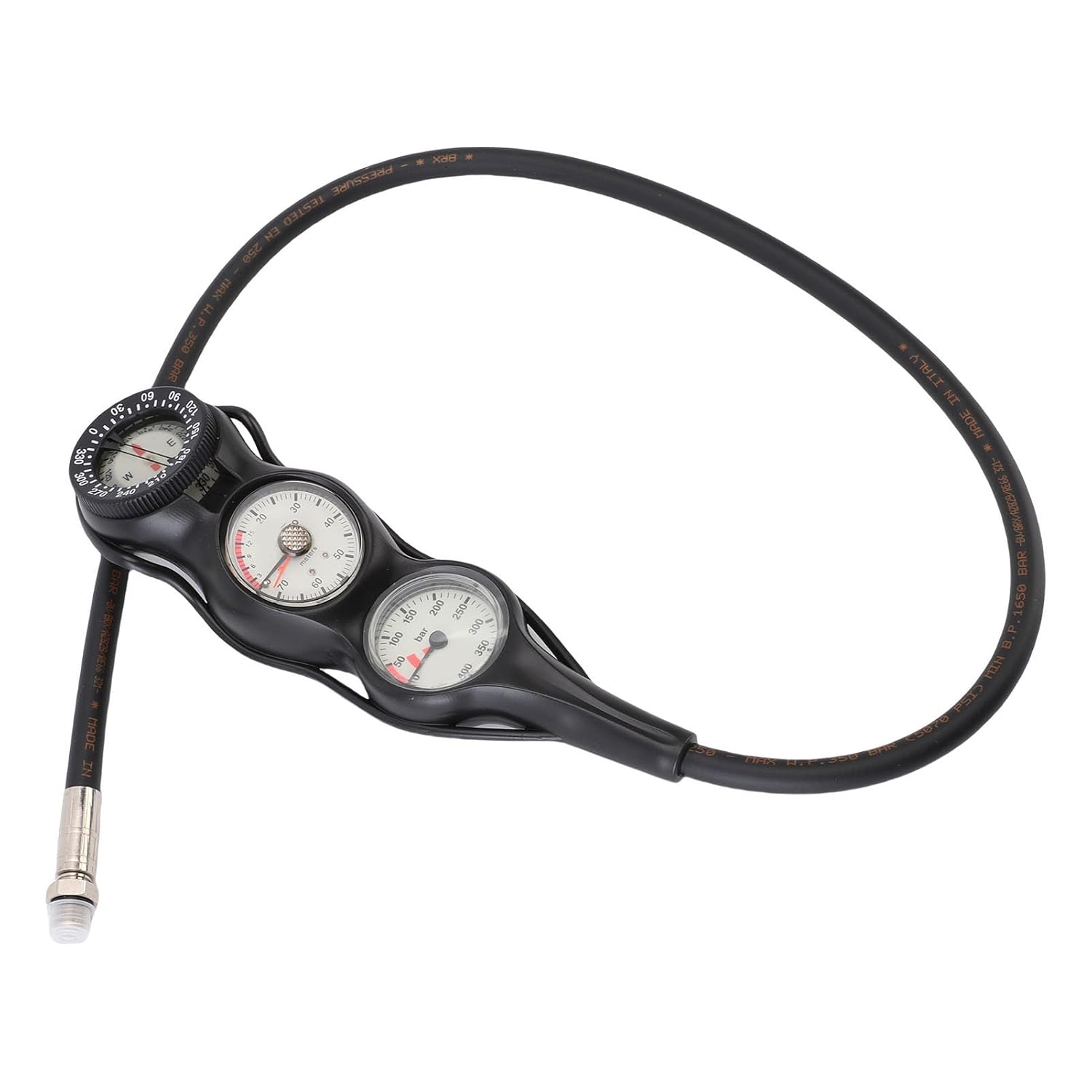 SUNGOOYUE 3 Diving Console, Depth Pressure and Compass Diving, with Easy to Read Display for Divers, Made of TPR Material