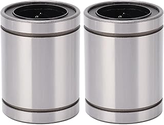 Rolamentos De Esferas Lineares De 2 Unidades Rolamentos De Bucha De Esferas Bloco De Rolamento Linear Bucha De Esferas De Movimento Linear Eixo De Rolamento De Esferas Linear Para Impressoras 3D E Máq