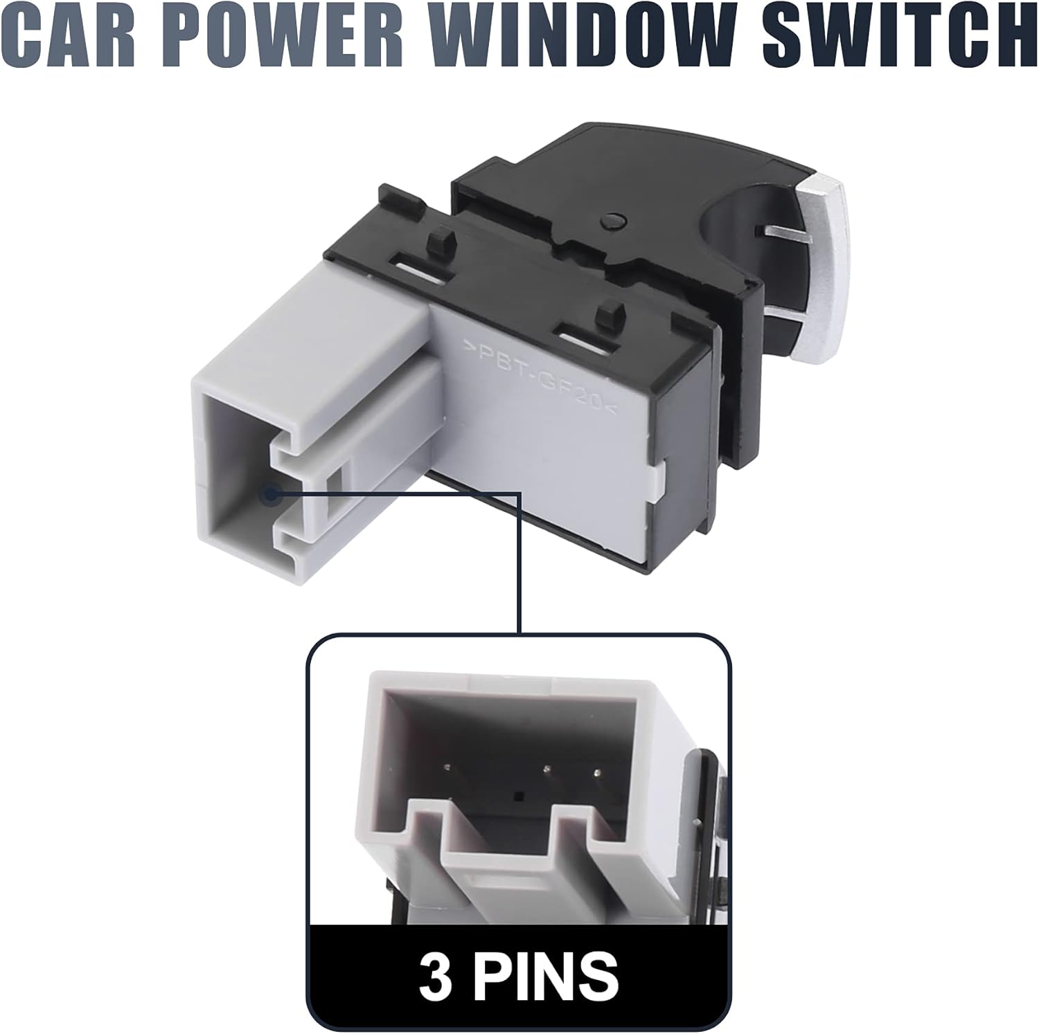 X AUTOHAUX Passenger Side Power Window Switch 5ND959855 Replacement for Volkswagen Tiguan 2009 2010 2011 2012 2013 2014