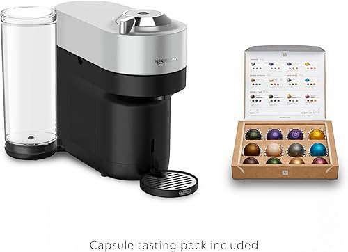 Miniatura 4 de Nespresso Vertuo Pop+ Deluxe de De'Longhi con Aeroccino, Plata