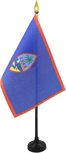 Miniatura 46 de AZ FLAG - Bandera de mesa Colombia de 4 x 6 pulgadas - Mini bandera colombiana de escritorio 100% poliéster 5.9 x 3.9 in - Cartel de oficina