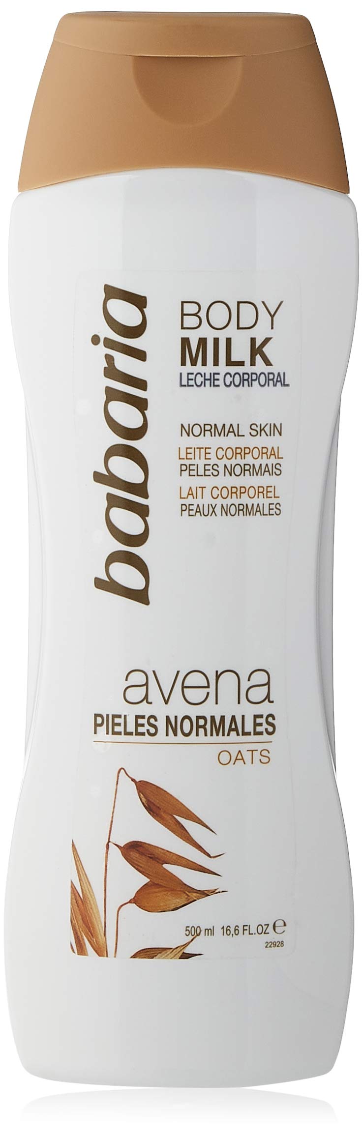 Babaria Avena Y Aceite Sesamo Body Cream, 500 ml
