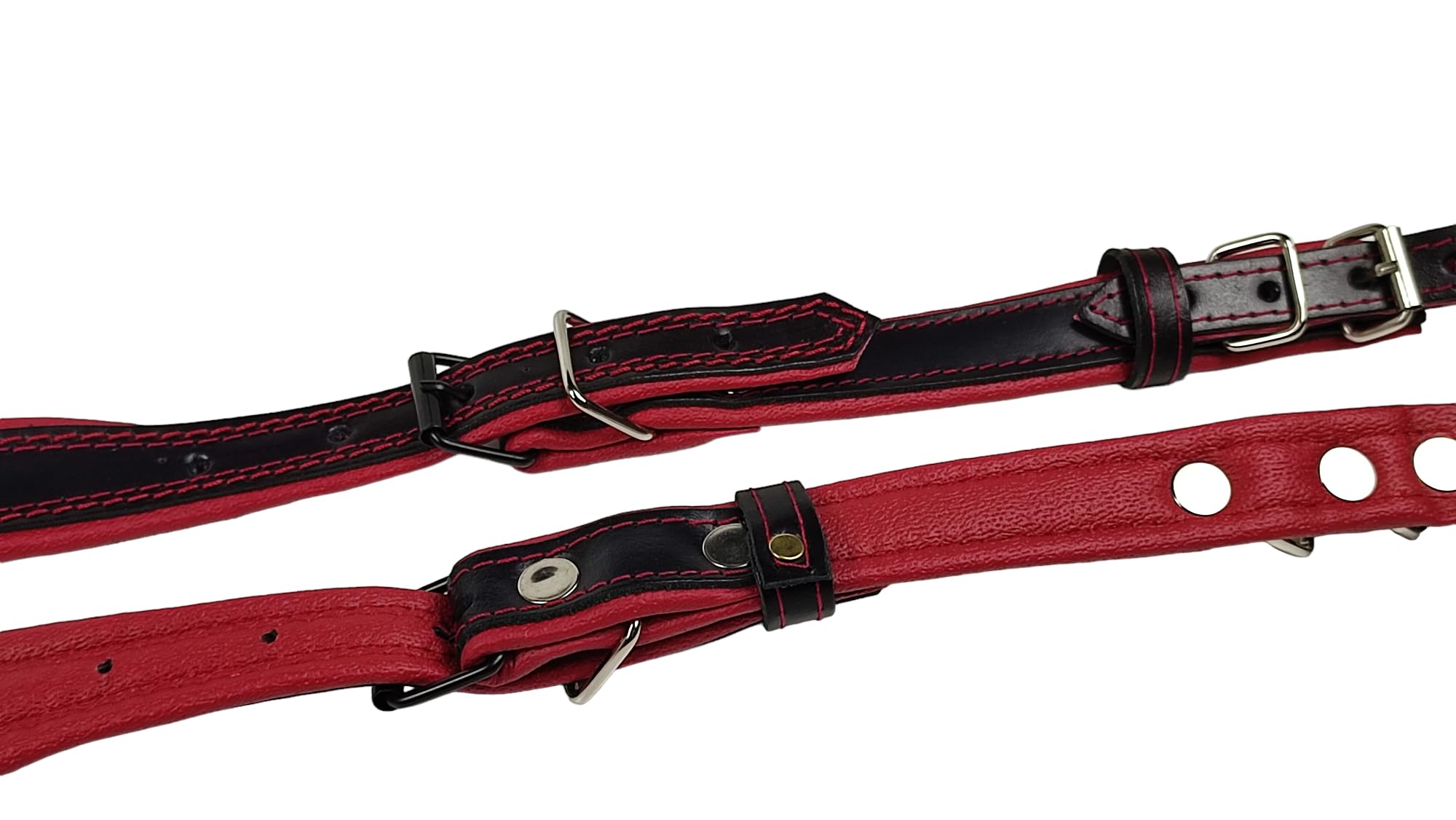 Kinder 5cm Akkordeon Schulterriemen Akkordeongurte Schwarz/Rot