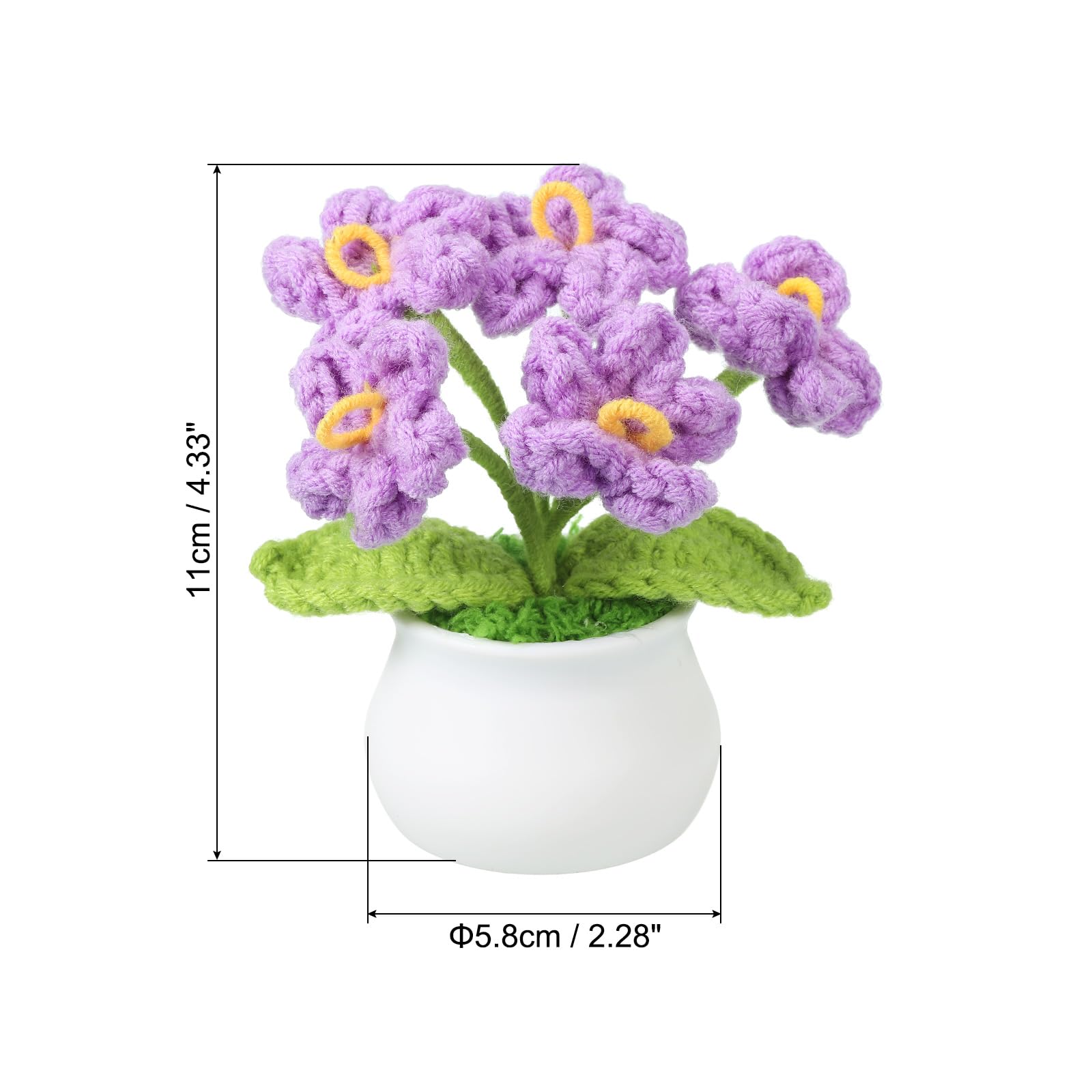 PATIKIL Crochet Flowers - Image 2