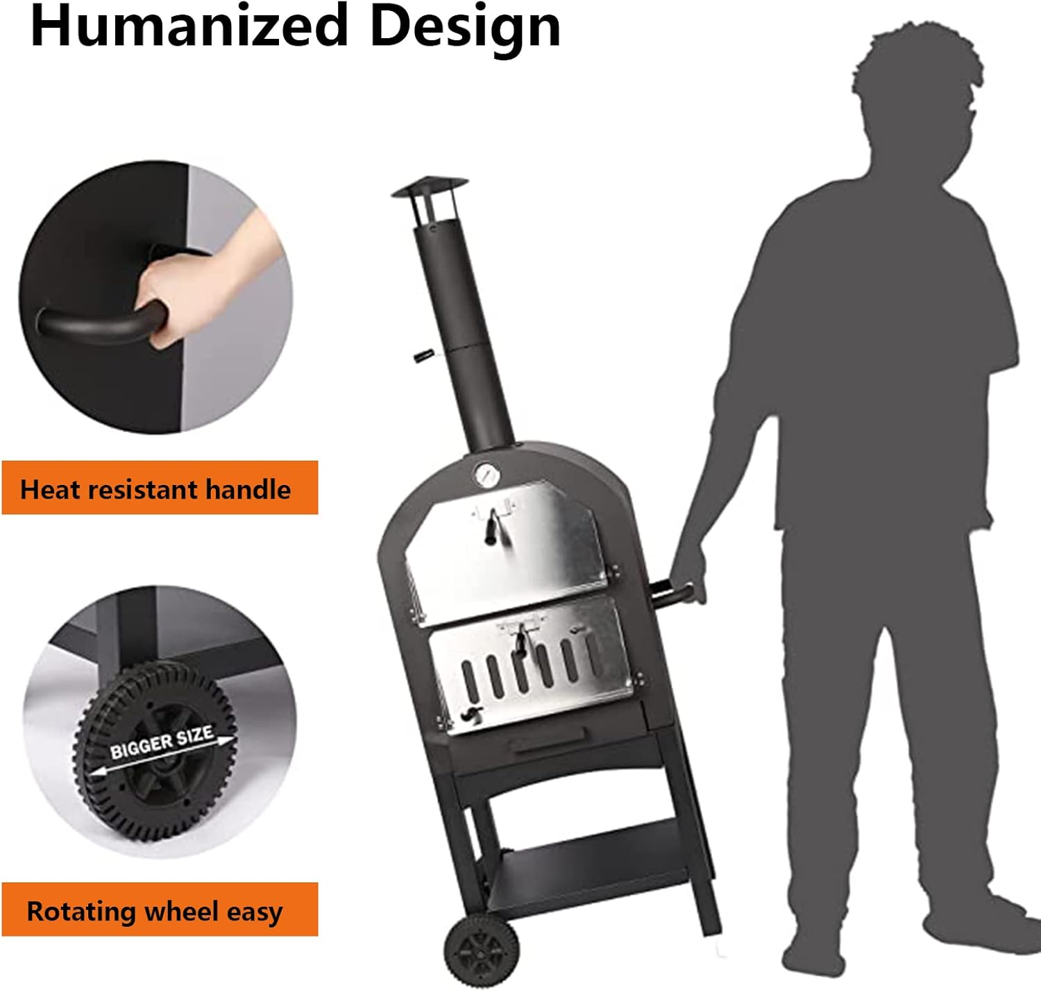 Buy Fired Outdoor Pizza Oven, Wood Fired Pizza Oven for Outside