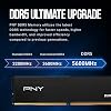 Kit de memoria RAM PNY DDR5 32GB (2x16GB) 5600MHz CL46 Low Profile para PC de escritorio | PC5-44800, CL46, 1.1V, 288 pines, RAM, compatible: 5200MHz, 4800MHz - MD32GK2D5560046LP 7