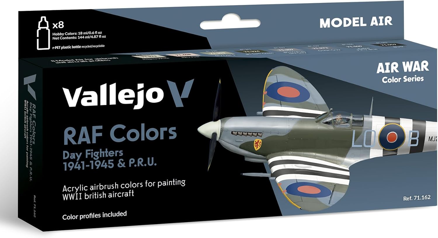 Vallejo Model Air RAF Set 71162 WWII RAF Day European (8)