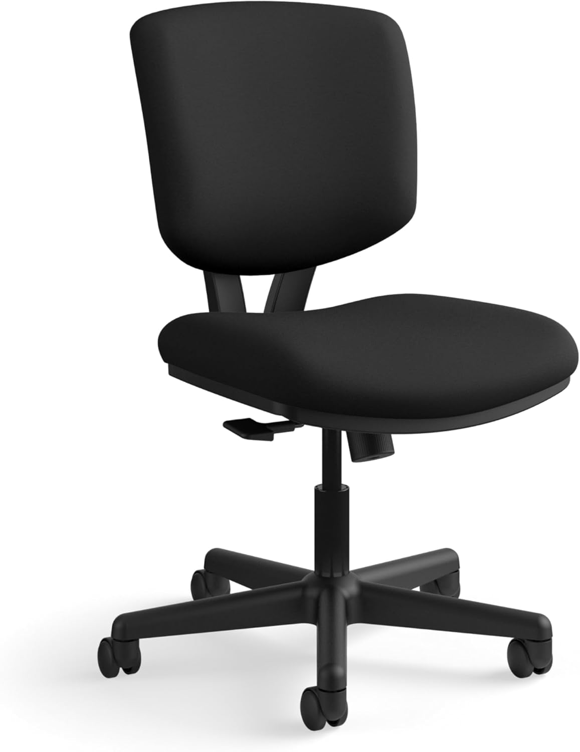 HON Volt Task Chair - Armless Office Chair for Computer Desk, Black (H5703)