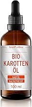 BIO Karottenöl 100 ml | Hautöl | 100% rein, kaltgepresst | aus deutschen Karottenwurzeln | für alle Hauttypen geeignet | vegan | tierversuchsfrei