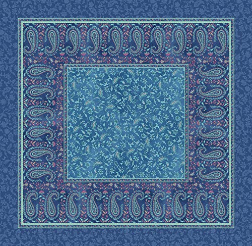 Bassetti TISCHDECKE, Baumwolle, BLAU, 170x170
