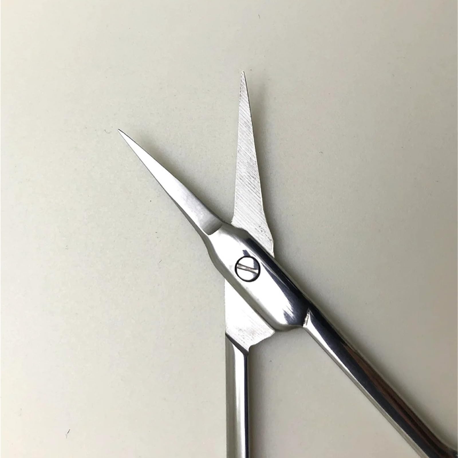 Corta cuticulas Tijeras for cutículas de acero inoxidable, cortaúñas, herramientas de manicura, eliminador de piel muerta para Manicura(Shinny 3pcs set)