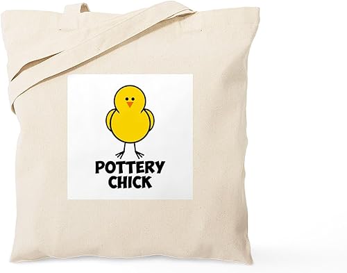 Miniatura 33 de CafePress Viola Chick Tote Bag Bolsa de lona natural, bolsa de compras reutilizable, Caqui, Bolso tote Viola Chick