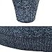 Mylldey Quarter Zip Sweater Men's Pullover Sweaters Knit Long Sleeve Sweater Men(Navy-M)