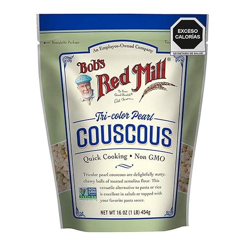 Bobs Red Mill Cuscous Pearl Tri-Color 16 oz