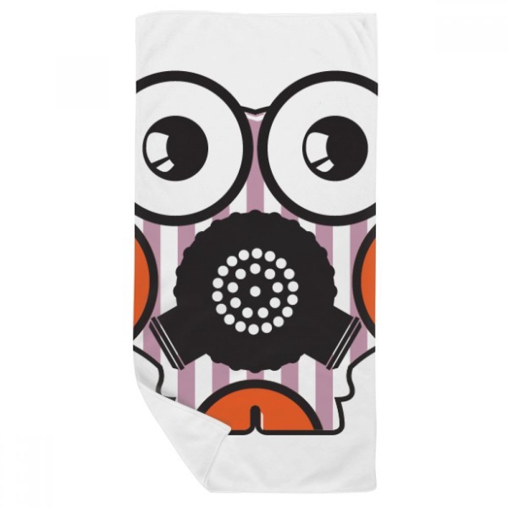 Serviette de bain alien monstre cadeau original débarbouillette 35x70cm