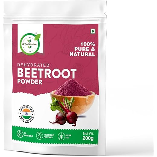Beetroot Powder 200g 100 Pure & Natural Rich in Iron Nitr