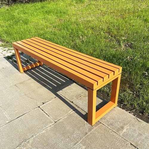 Banc de salle à manger en métal dos nu pour optimiser les petits espaces - 2