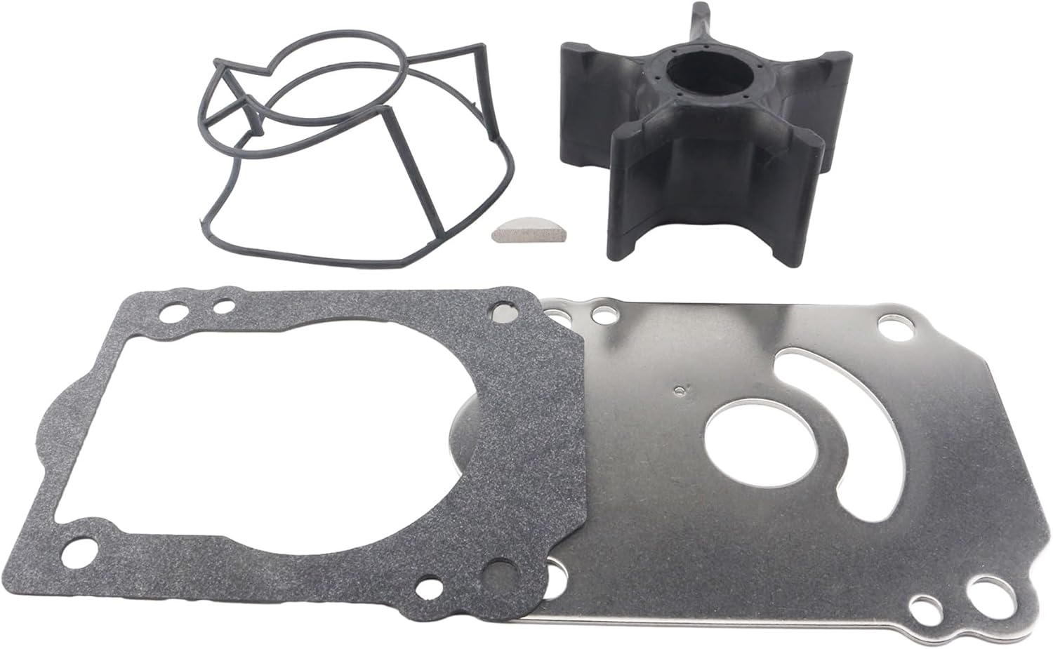 5035036 Water Pump Impeller Repair Kit for Johnson Evinrude OMC Outboards 4 Stroke 200 225 HP J200 J225 BJ200 BJ225 2004-UP Engines Marine Cooling System Service Compatible with 18-3264 Replacement