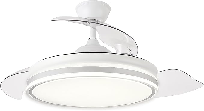 Ventilador de Techo EOS PLUS con Luz LED, Motor DC y Control Remoto