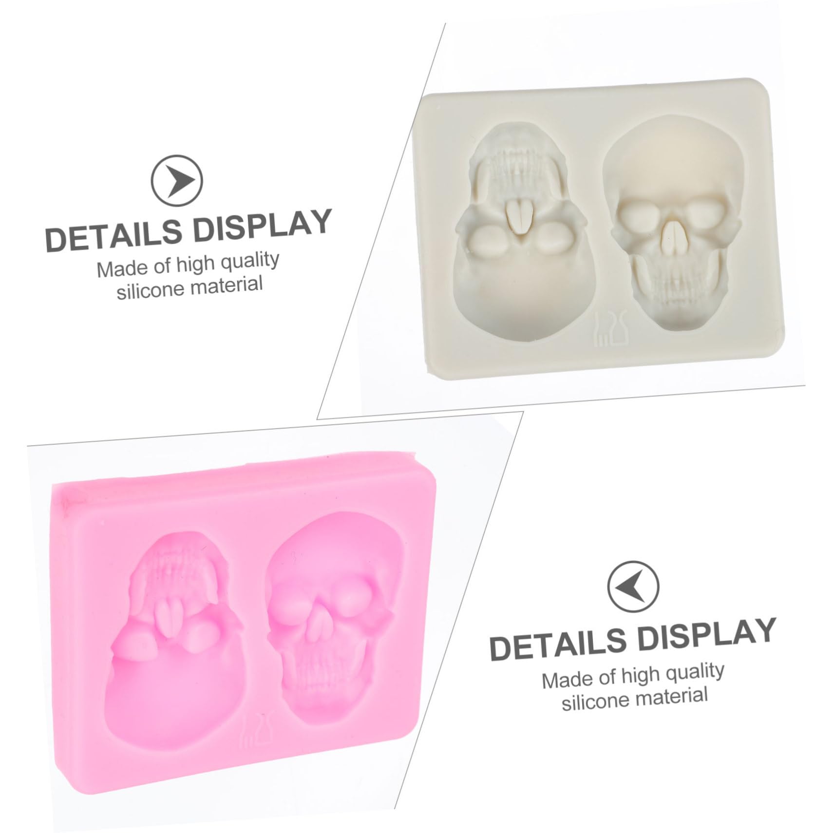 MAGICLULU 8 Sätze 8 Sets Formwürfel Maschine Essbare Bonbonformen Hartbonbonformen Formen Zum Dekorieren Von Keksen Mini Torten Desserts Schokoriegelformen 2 Stück * 8