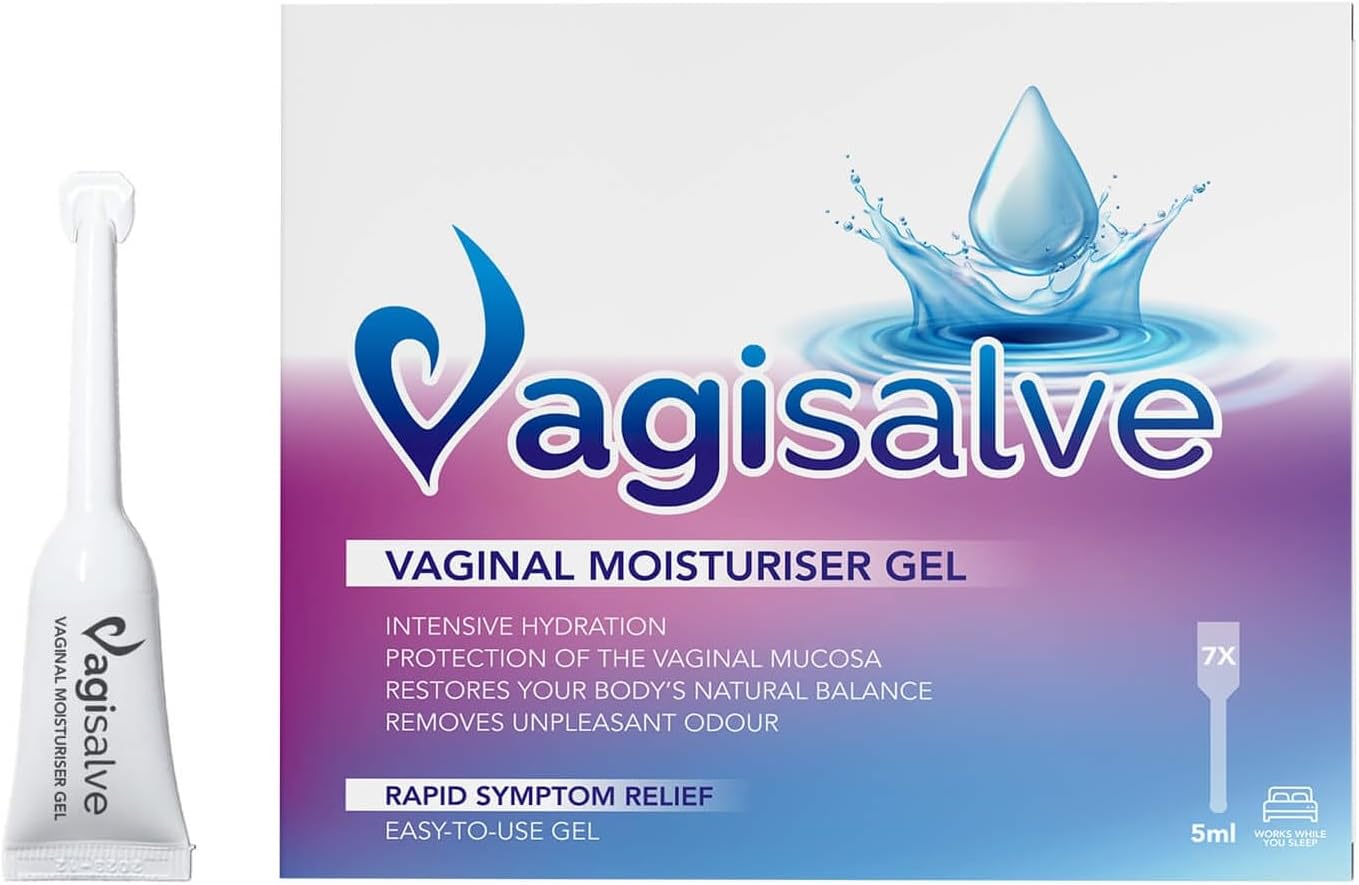 – Vaginal Moisturiser Gel | Fast, Long-Lasting | Rapid Symptom Relief from Vaginal Dryness and Discomfort | Eliminates Feminine Odour | 7 Easy-to-Use Gel Applicators
