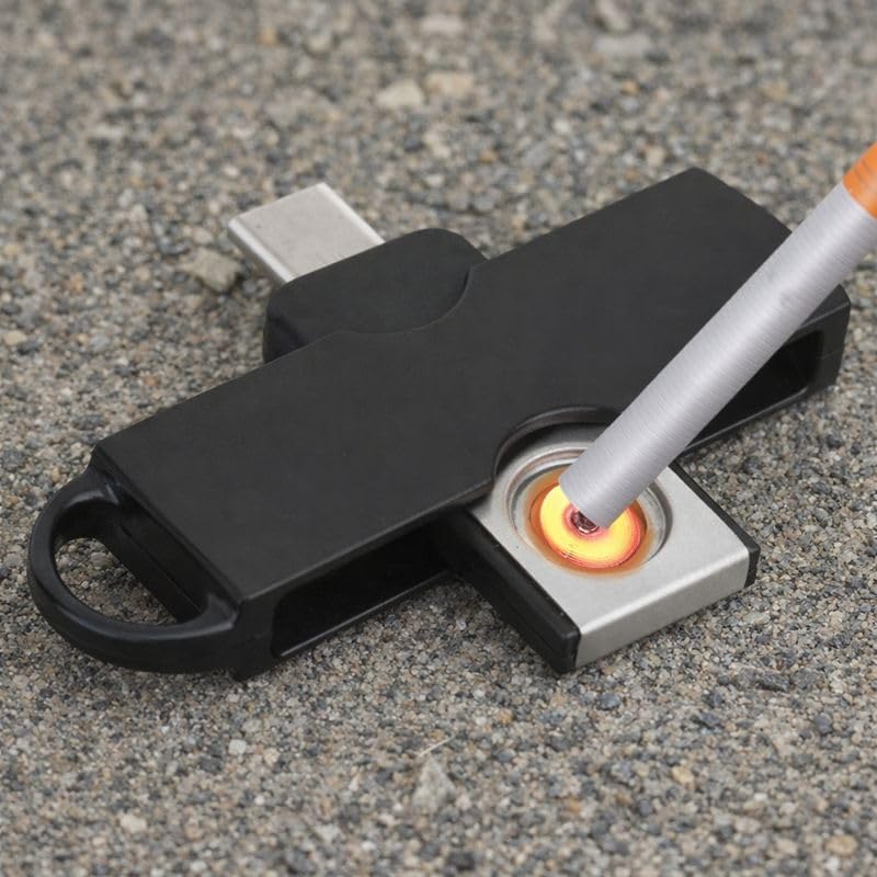 vISHMA HUB Mini Cell Phone Lighter, Mini USB OTG Type C Port Plug GasLighter | Portable ElectricLighter for Mobile Phone Tablet Smartphone GasLighter for Kitchen Use | C-Type-image-28