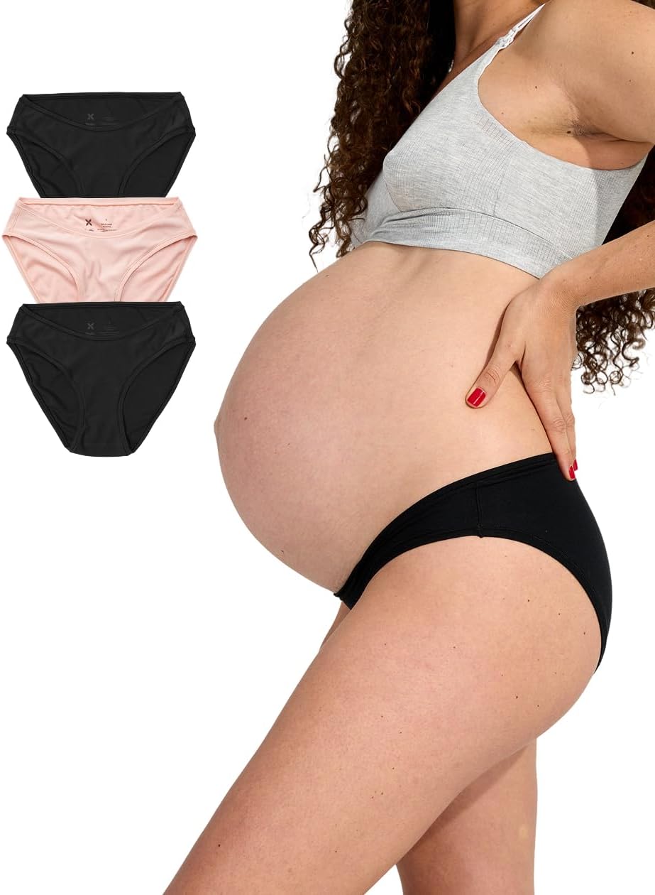 Bodily Under the Belly Panty, Low-Rise Maternity, Postpartum & Pregnancy Underwear for Transformations of Pregnancy