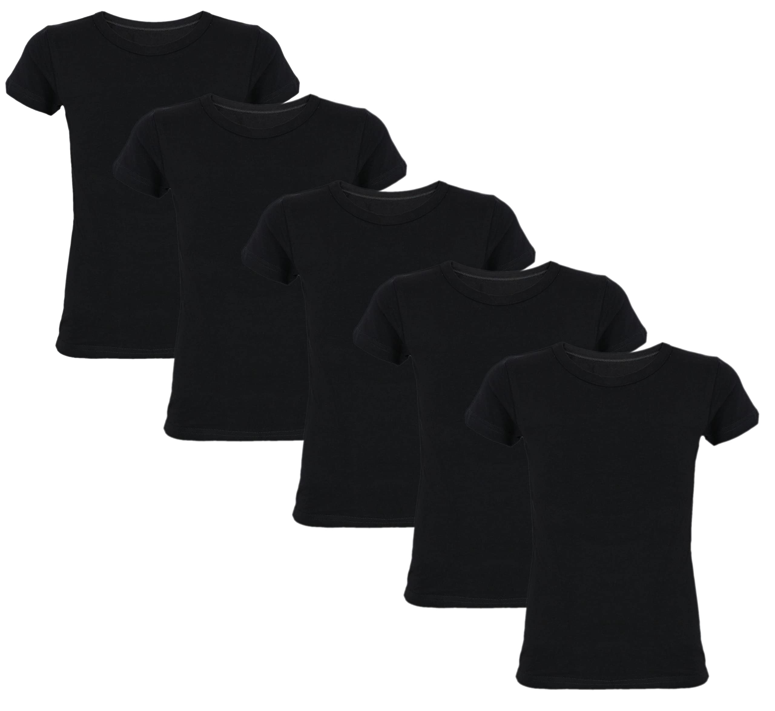 TupTam Unterhemden Jungen – 5er Pack Kurzarm Kinder Unterhemden, Baumwolle, Bequem & Atmungsaktiv