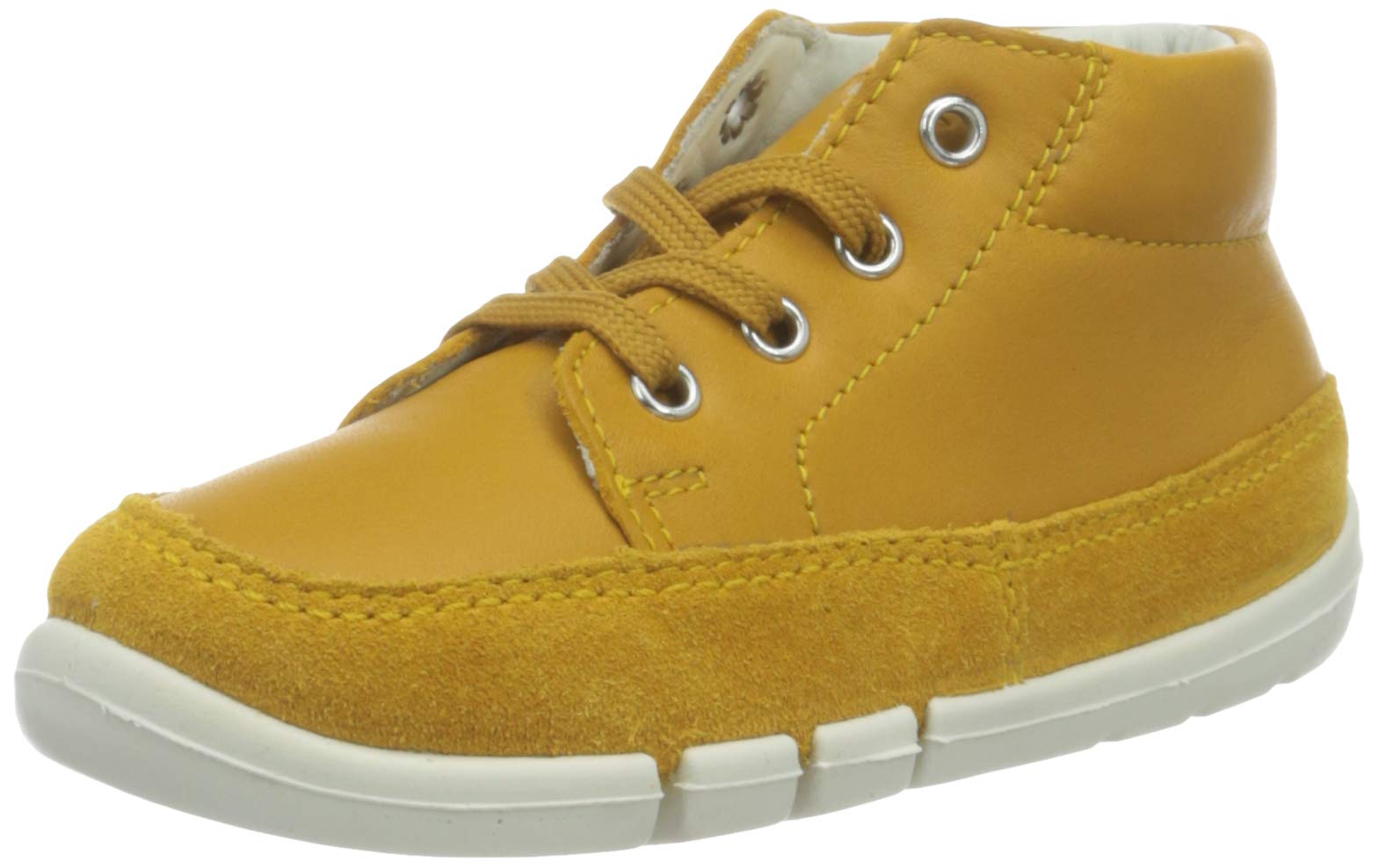 Superfit Baby Boys’ Flexy First Walker Shoe, Yellow 6000, 4.5 UK Child