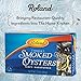 Roland Foods Petite Premium Smoked Oysters in Oil, Wild Caught, 3 Ounce Tin, Pack of 10