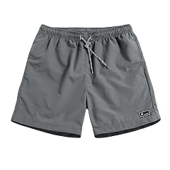 Casual Shorts for Mens Thin Quick Dry Workout Running Sport Summer Trousers Elastic Waist Drawstring Pants Plus Size