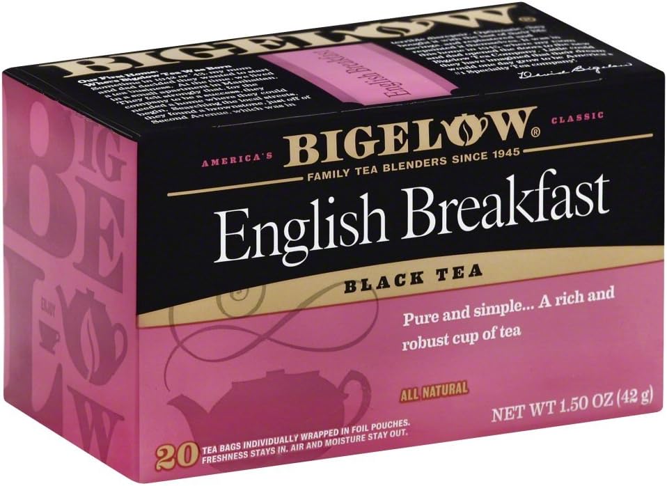 Amazon.com : Bigelow Tea Red Raspberry Tea, 20 ct : Grocery Tea Sampler ...