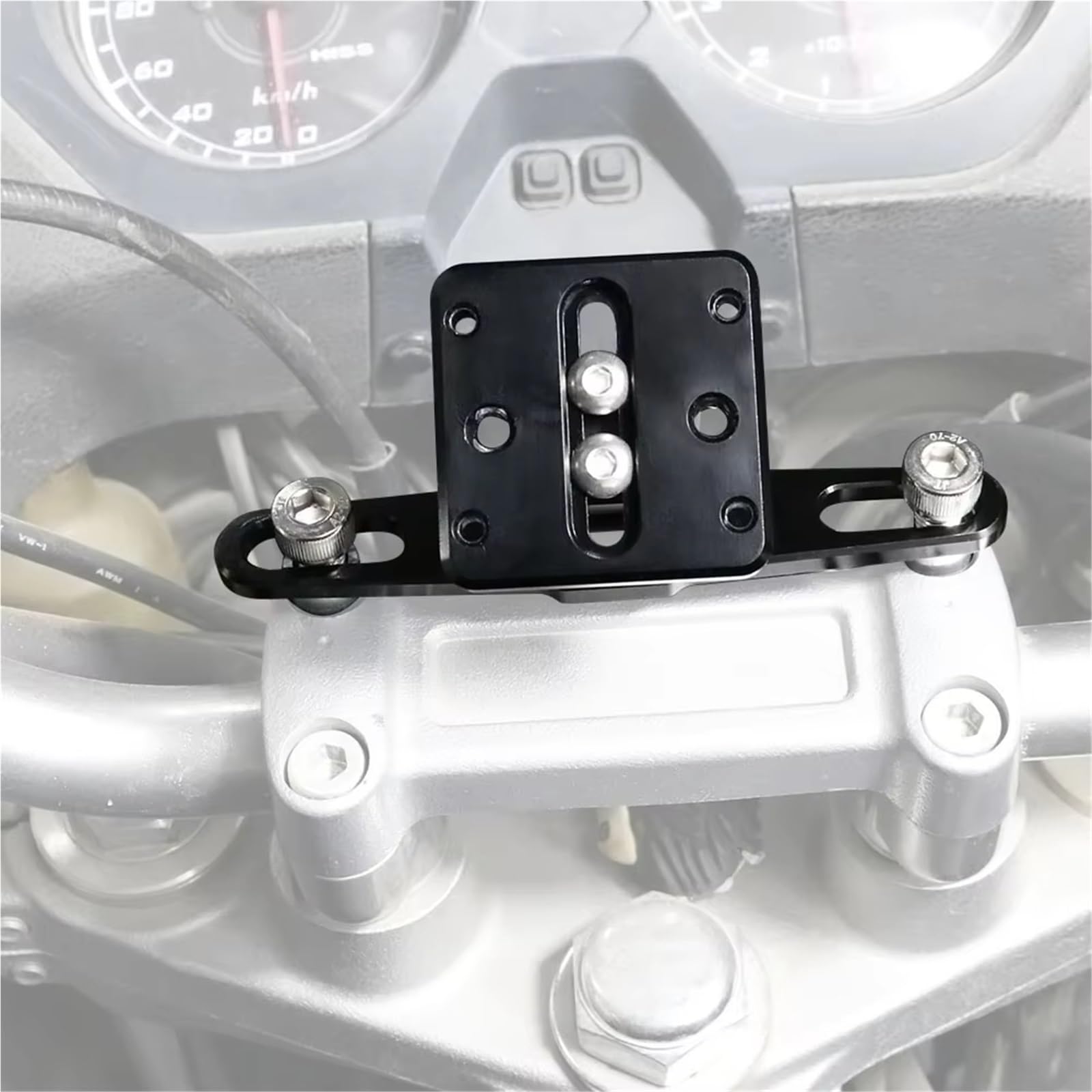 NATWEE Compatibile con Suzuki per Bandit per GSF750 1996 1997 1998 1999 Accessori per Moto Supporto per Telefono Supporto per Piastra di Navigazione GPS Supporto GPS per Moto