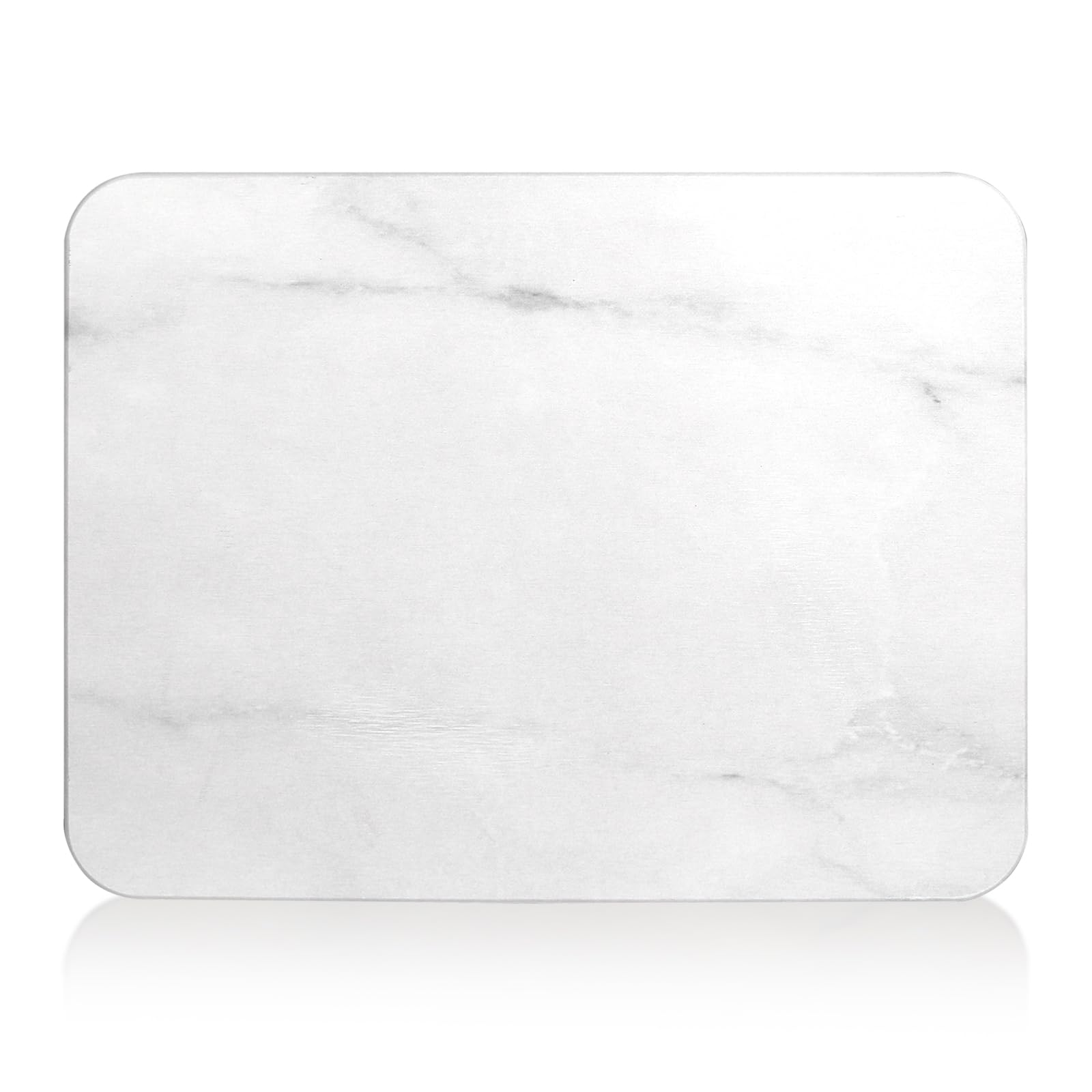 Jabrand Stone Drying Mat, Quick Drying Dish Mat Stone Bath Mat Ultra Absorbent Heat Resistant Non-slip Diatomaceous Earth Marble Pad for Bottles Dishes Shower (16” x 24”)