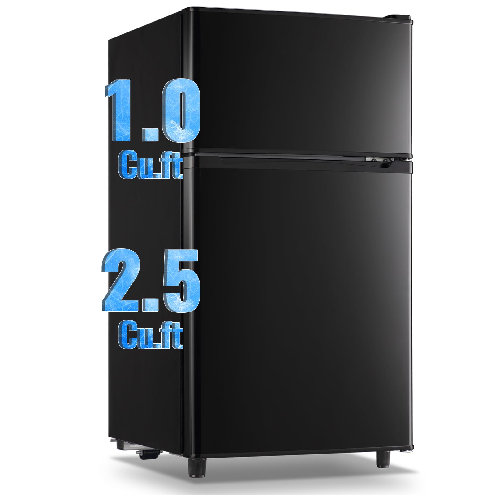 WANAI KAROTE-100A-BB BLACK 3.5 cu ft Compact Freezer Matte Black