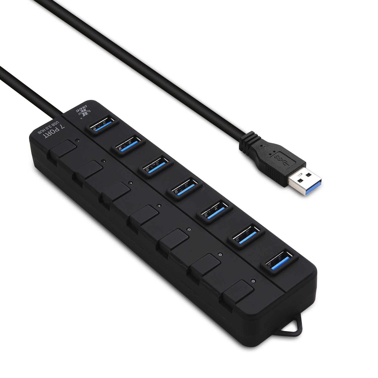 Amazon.com: iXCC 7-Port USB 3.0 SuperSpeed Hub with Individual On
