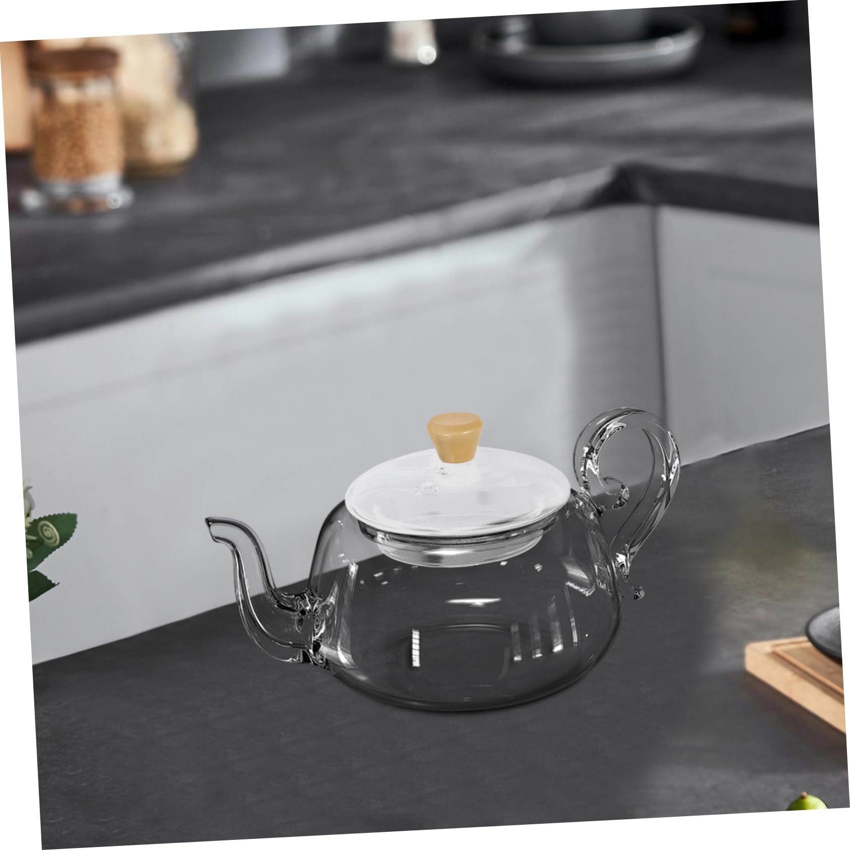 Couvercle Théière En Verre Borosilicate - Compatible Teabloom Celebration Et Autres (0,34-1,2 L)