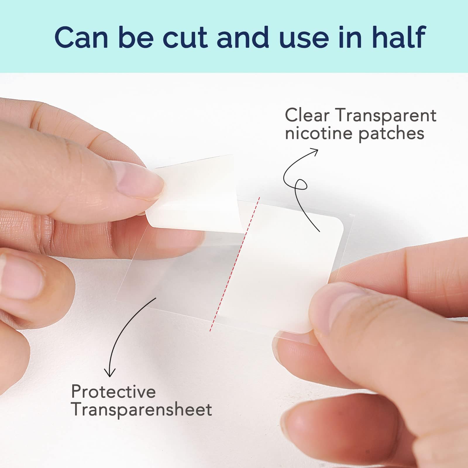 Veximind Quit Smoking Nicotine Patches Step 1, 21 mg Patches Delivered Over 24 Hours Nicotine Transdermal Patch, 30 Count Pack, Easy and Effective Quit Smoking Aid (Step 1)