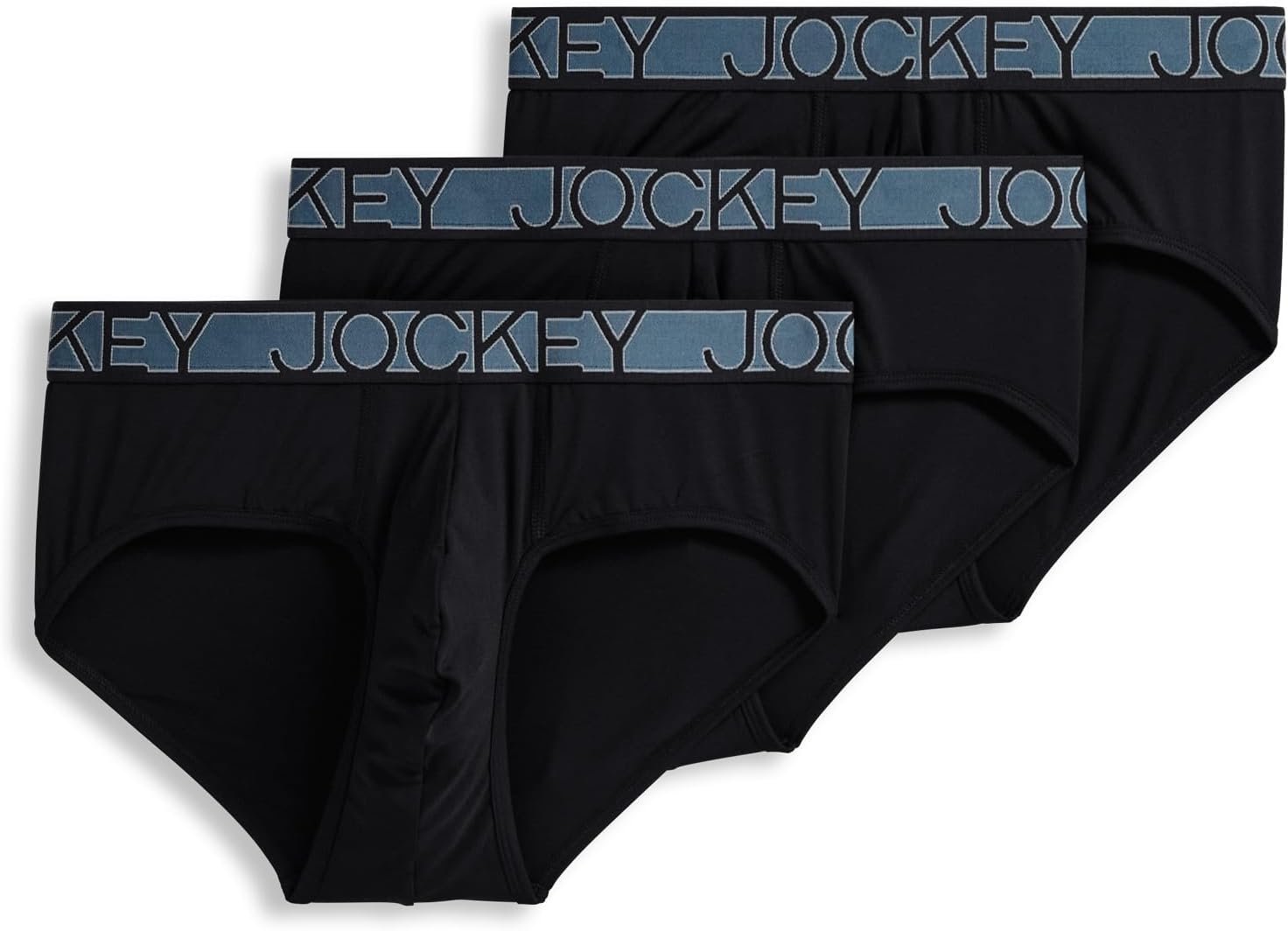 Jockey Men's Underwear Active Microfiber Brief - 3 Pack