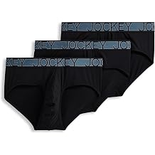 Jockey Men's Underwear Active Microfiber Brief - 3 Pack