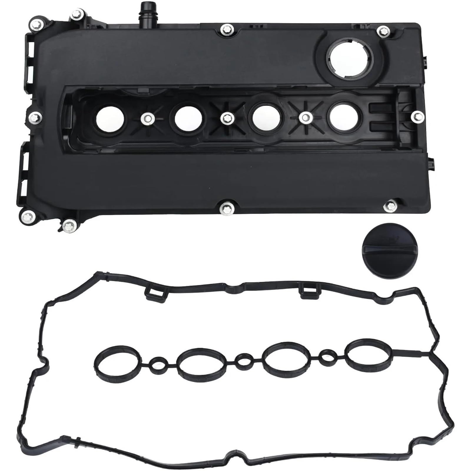 Coperchio valvole Motore in Alluminio per Chevy Cruze Sonic Aveo 1.6L 55558673 55564395 Ricambio
