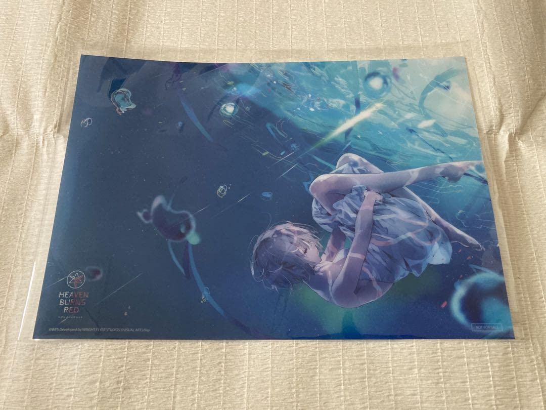 ヘブバン Love Song from the Water 特典 告知ポスター 麻枝 准×やなぎなぎ」名義の『ヘブバン』の劇中ボーカル曲を収録