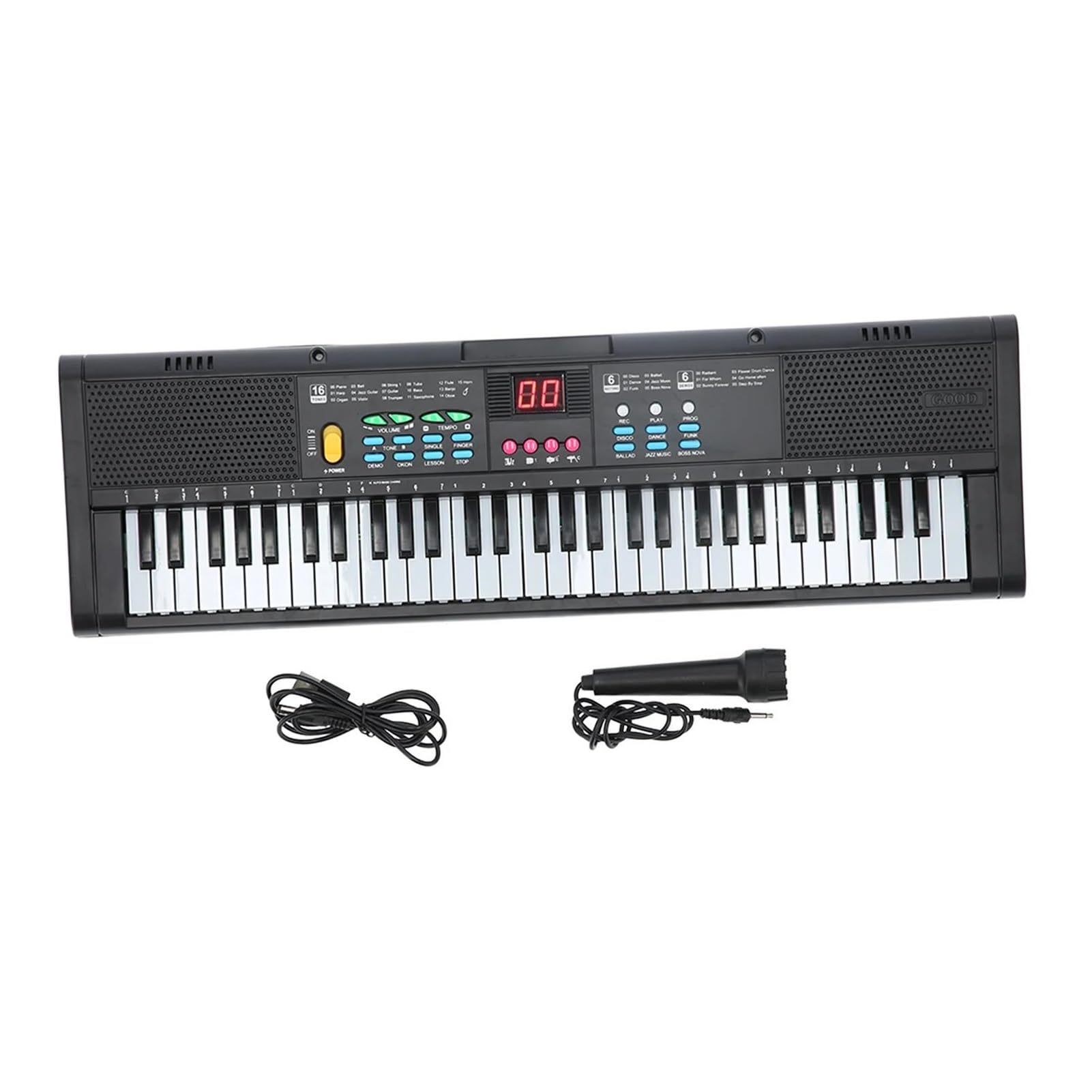 Pianino Elektroniczne Elektroniczne Pianino Wielofunkcyjne 61 Klawiszy Dla Początkujących I Dorosłych Trwałe