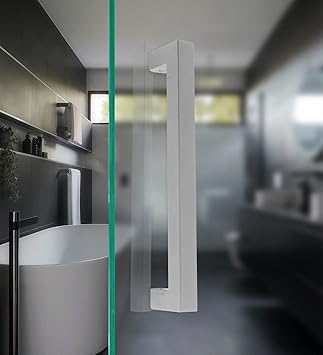 CRUST Stainless Steel Pull Handle for Glass Door - 600MM