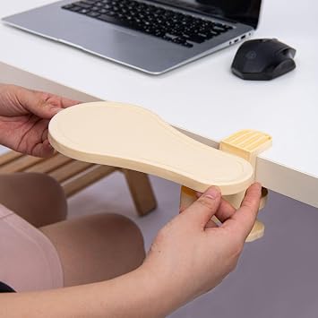 Elbow Rest Desk Arm Cushion Adjustable Ergonomic Computer Table Attachment for Men Home Seniors Collage School Wheelchair Laptop Students
