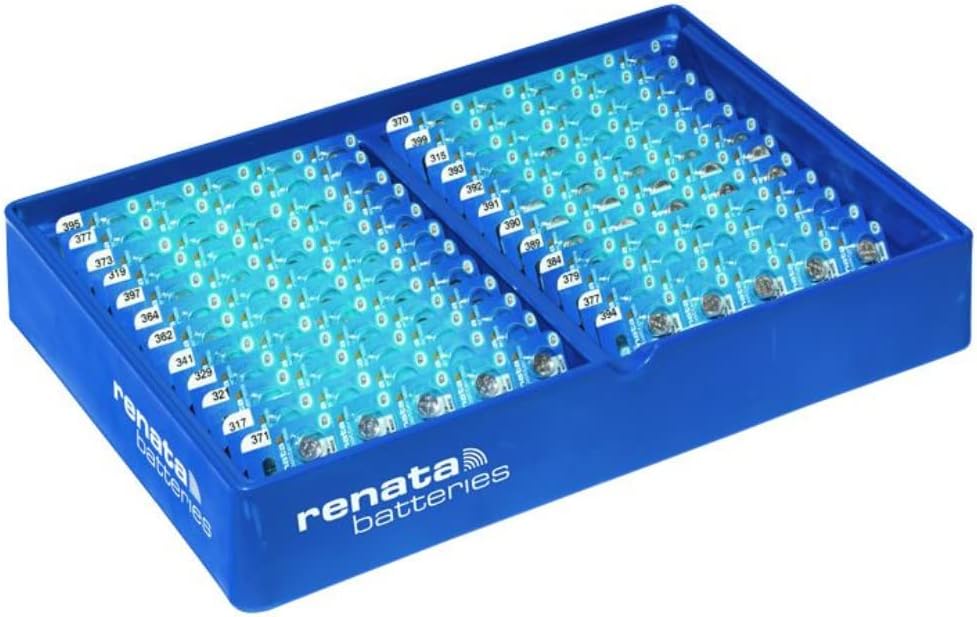 BUZZUFY Renata Battery Depot for Multipack Series 3 Plastic Box Organiser