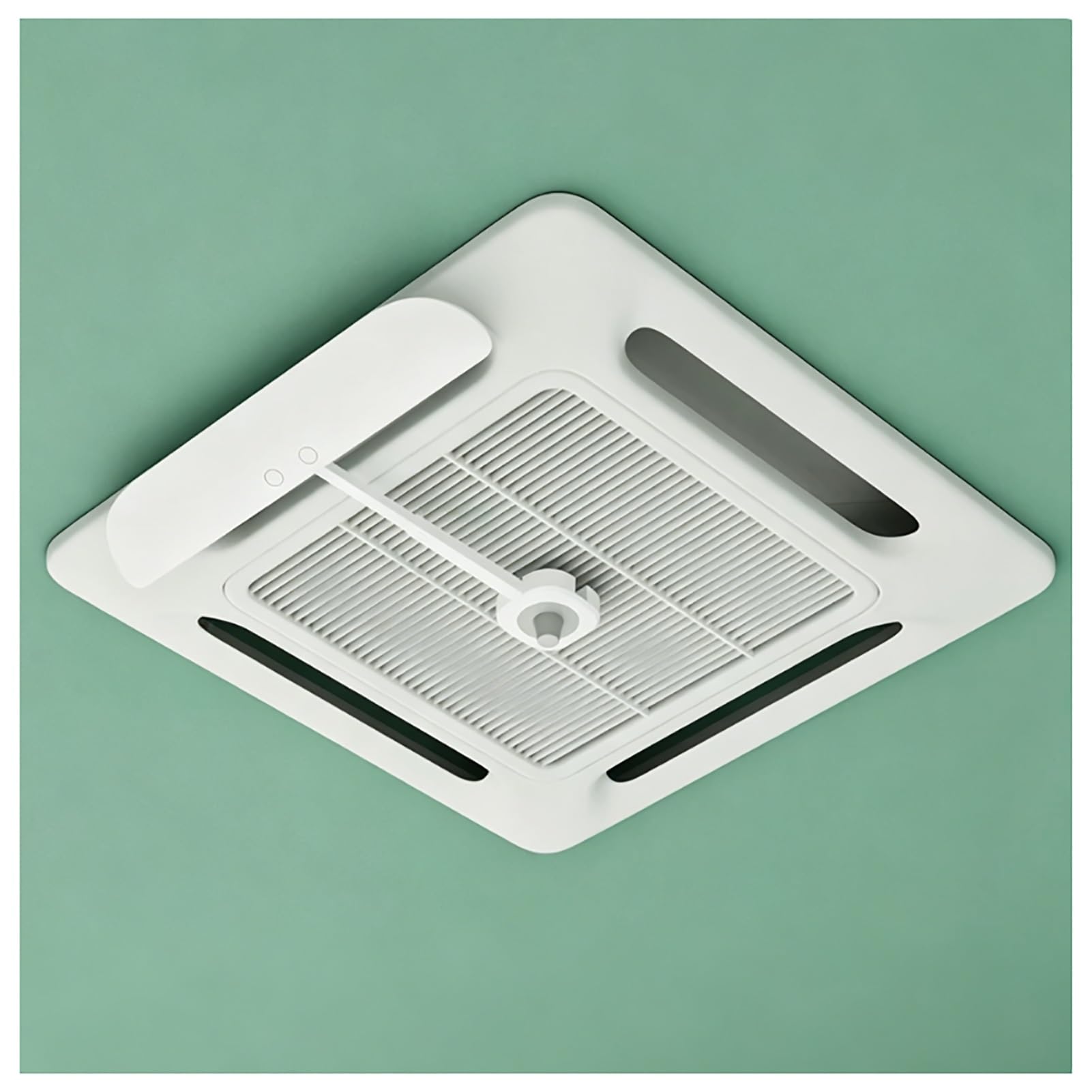 Deflettore del flusso d'aria per climatizzatore, Deflettore regolabile for condizionatore da soffitto a cassetta 11x60 cm 1-4 Pz | One-sided