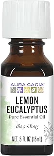 Aura Cacia Pure Lemon Eucalyptus Essential Oil | 0.5 fl. oz. | Corymbia citriodora