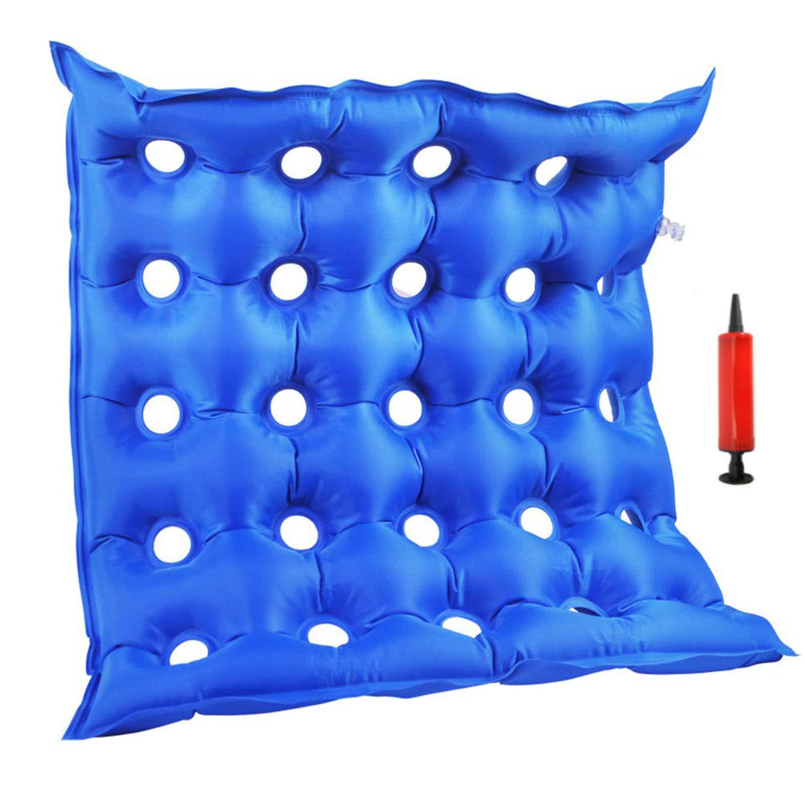 Cojín de Asiento Inflable portátil, cojín de Aire para Silla de Ruedas médica, colchón Inflable para Asiento, antiescaras, para Silla de Ruedas médica, Silla de Oficina y automóvil