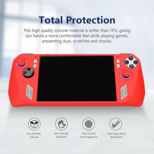 Miniatura 5 de Funda de silicona para Rog Ally, funda protectora para Rog Ally Gaming de mano, funda protectora completa para ASUS Rog Ally Gaming Protector